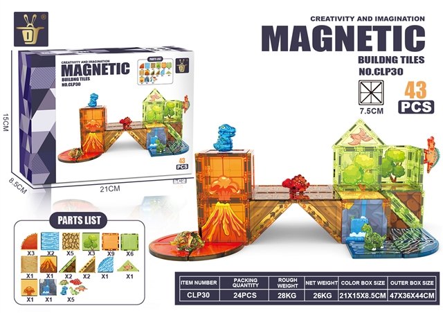 Set magnético de dinosaurios CPS334183