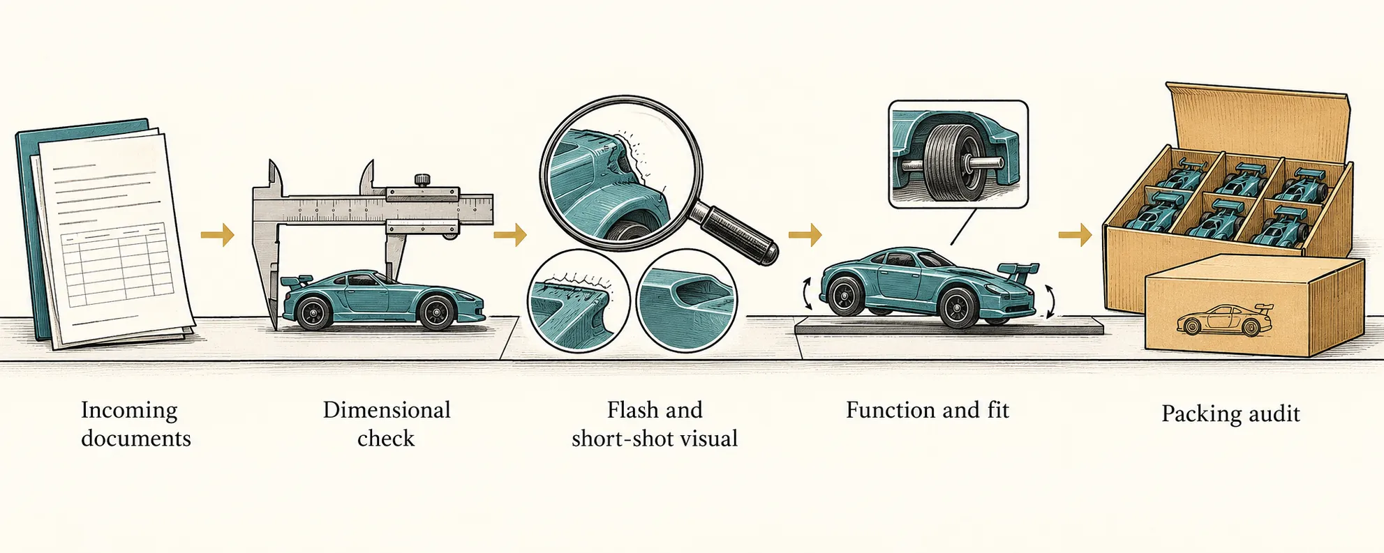 Explanatory diagram for Toy Racing Cars (2008): Preguntas de muestra sobre el mecanismo de falla para ju